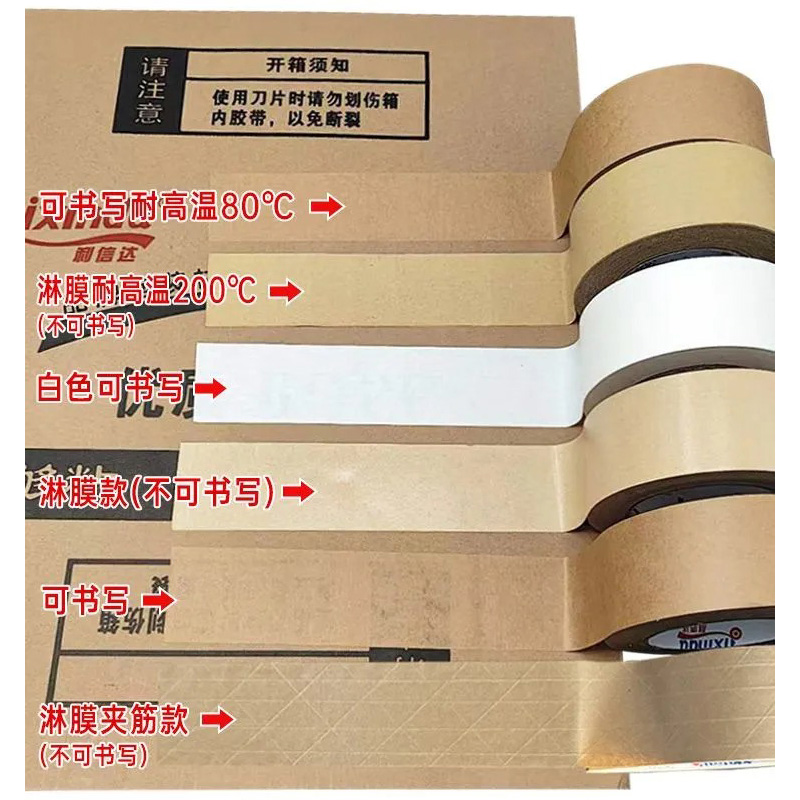 各類牛皮紙膠帶